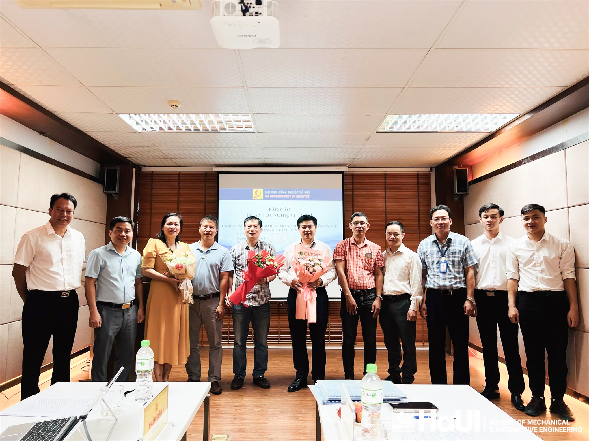 Đề án tốt nghiệp thạc sĩ Kỹ thuật Cơ khí khẳng định chất lượng đào tạo gắn liền thực tiễn tại Trường Cơ khí – Ô tô