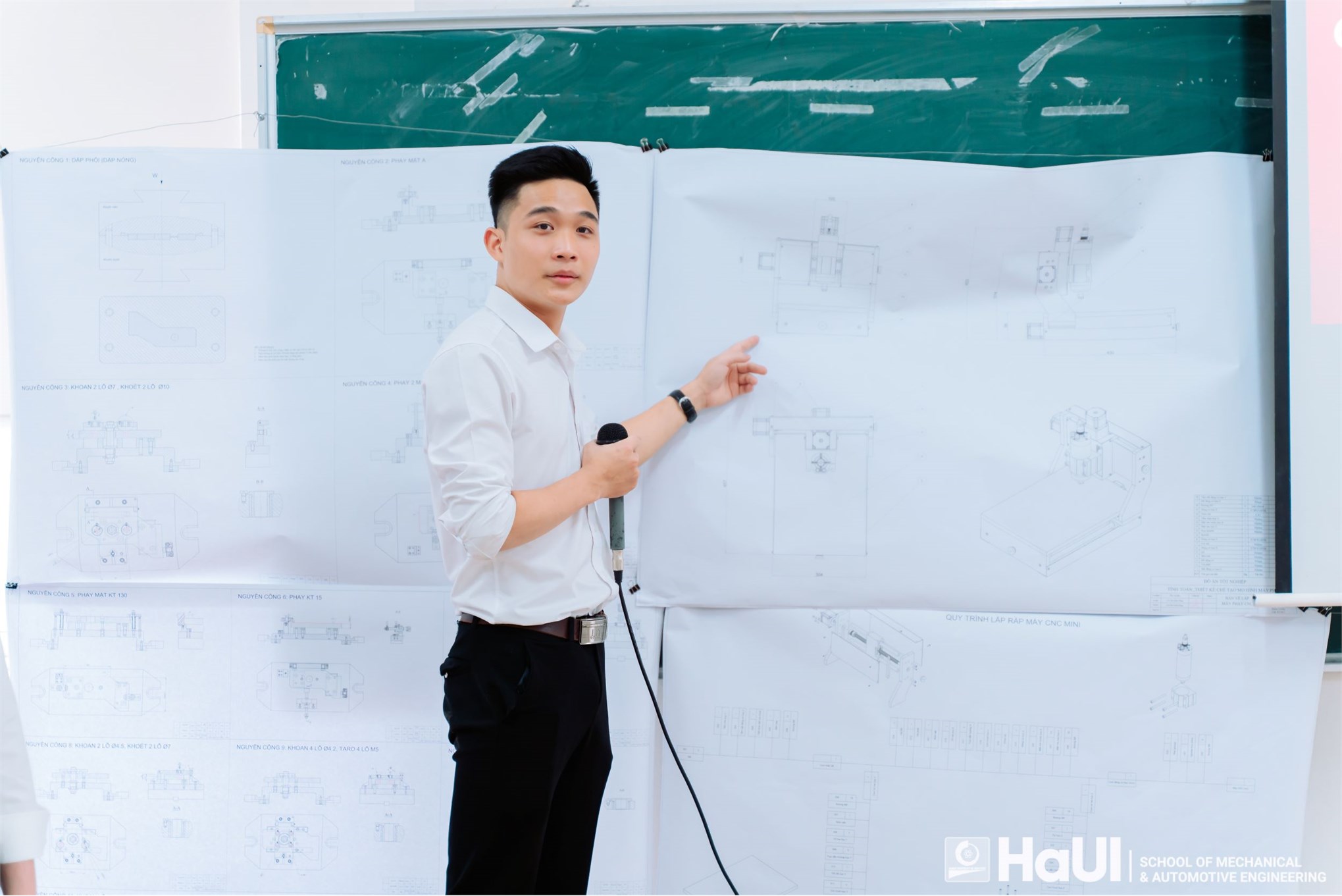 Dấu ấn trưởng thành và những đồ án đầy hứa hẹn của các kỹ sư chuyên sâu tương đương bậc 7 khóa 2 ngành CNKT Cơ khí