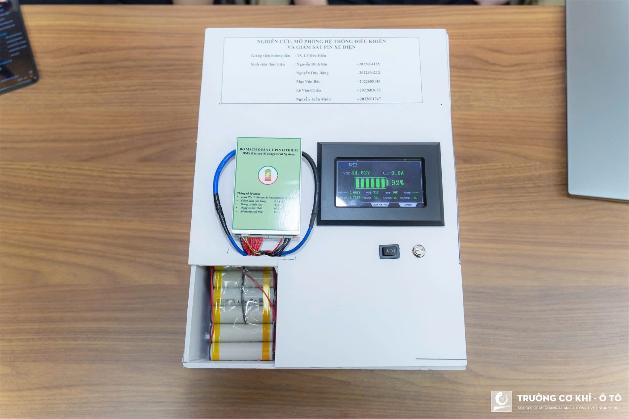 Acceptance of student’s scientific research topics of School of Mechanical and Automotive Engineering’s students: Creativity and potential for practical application