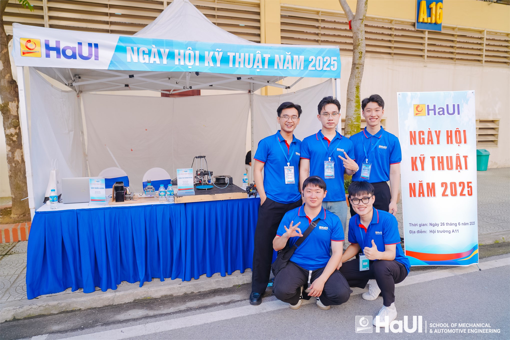 Sôi động tranh tài với chủ đề “Robot mini” và trưng bày các sản phẩm khoa học công nghệ tại Ngày hội kỹ thuật 2025