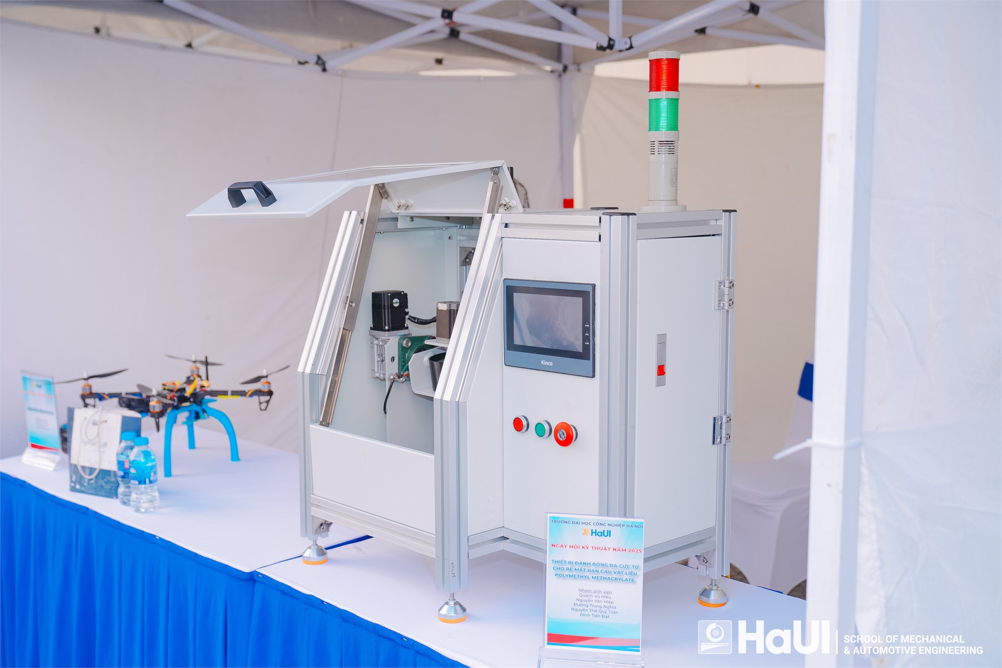 `Mini Robot` Competition and display of science and technology products at Engineering Festival 2025
