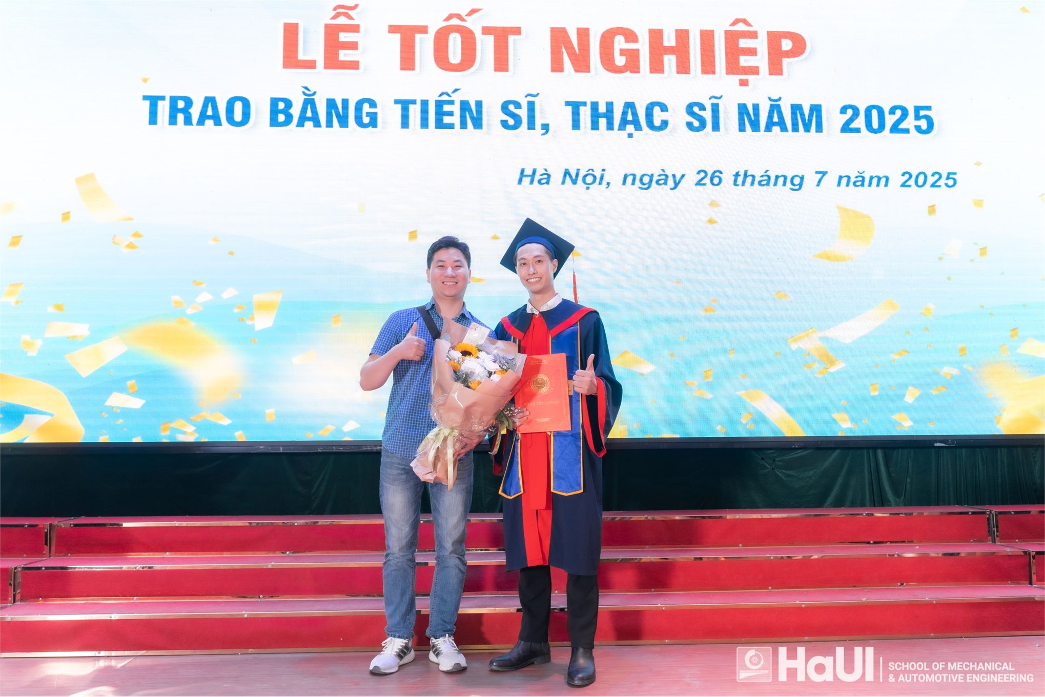 Tân thạc sĩ 2025 Trường Cơ khí – Ô tô: Nguồn nhân lực tinh hoa sẵn sàng cho cách mạng công nghiệp tương lai