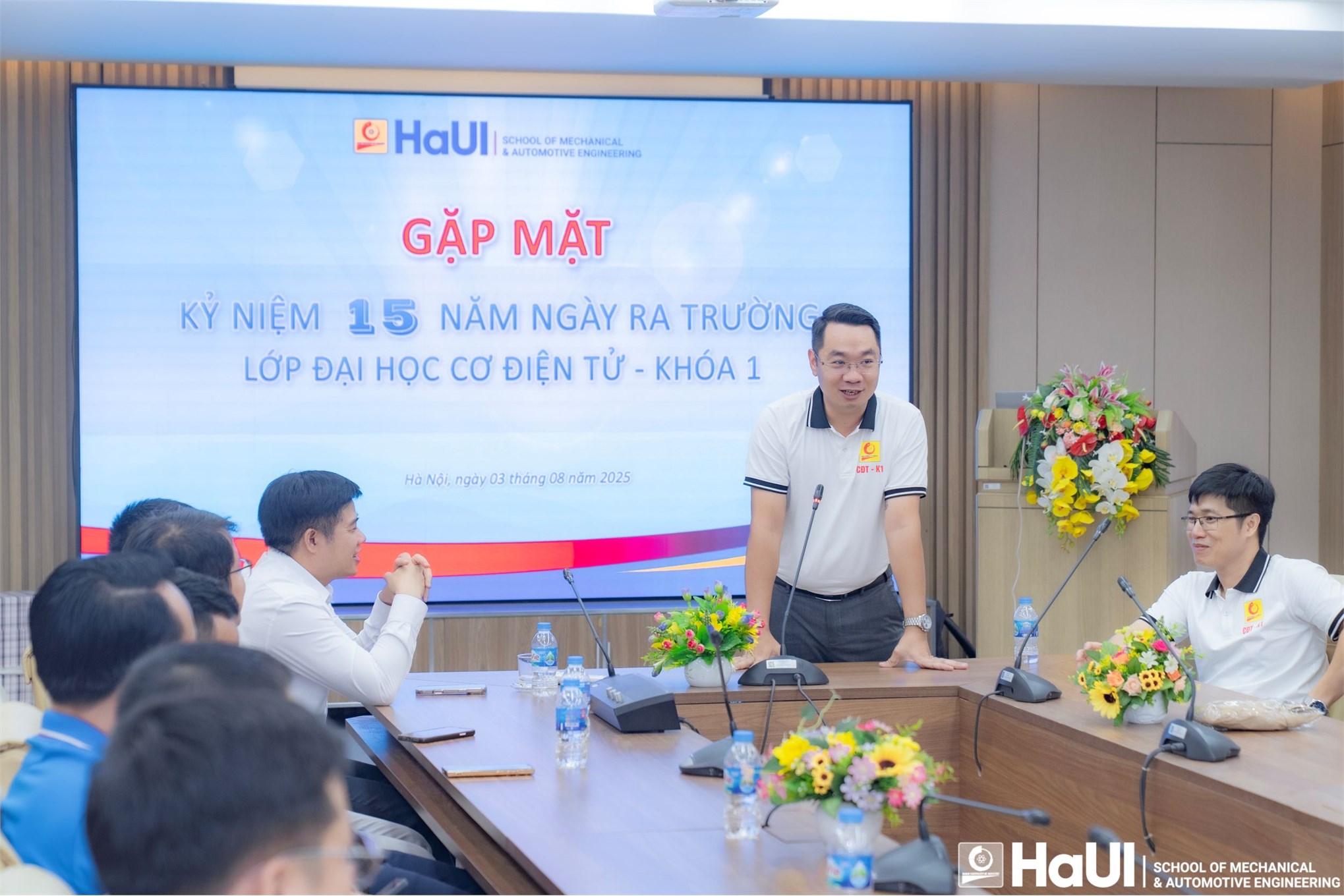 Dấu ấn 15 năm - Hành trình trưởng thành của lớp Cơ điện tử khóa 1, Trường Cơ khí – Ô tô