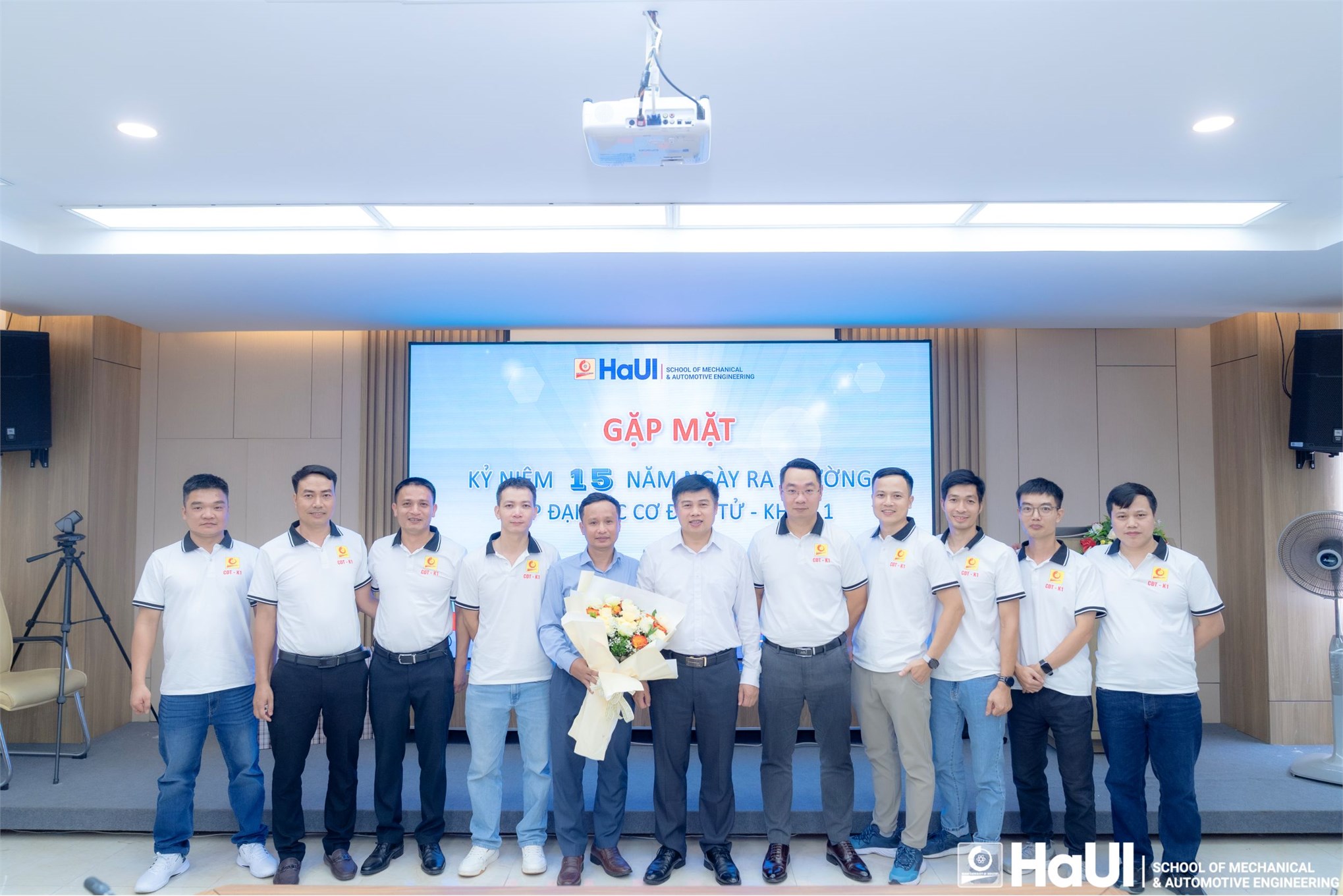 Dấu ấn 15 năm - Hành trình trưởng thành của lớp Cơ điện tử khóa 1, Trường Cơ khí – Ô tô