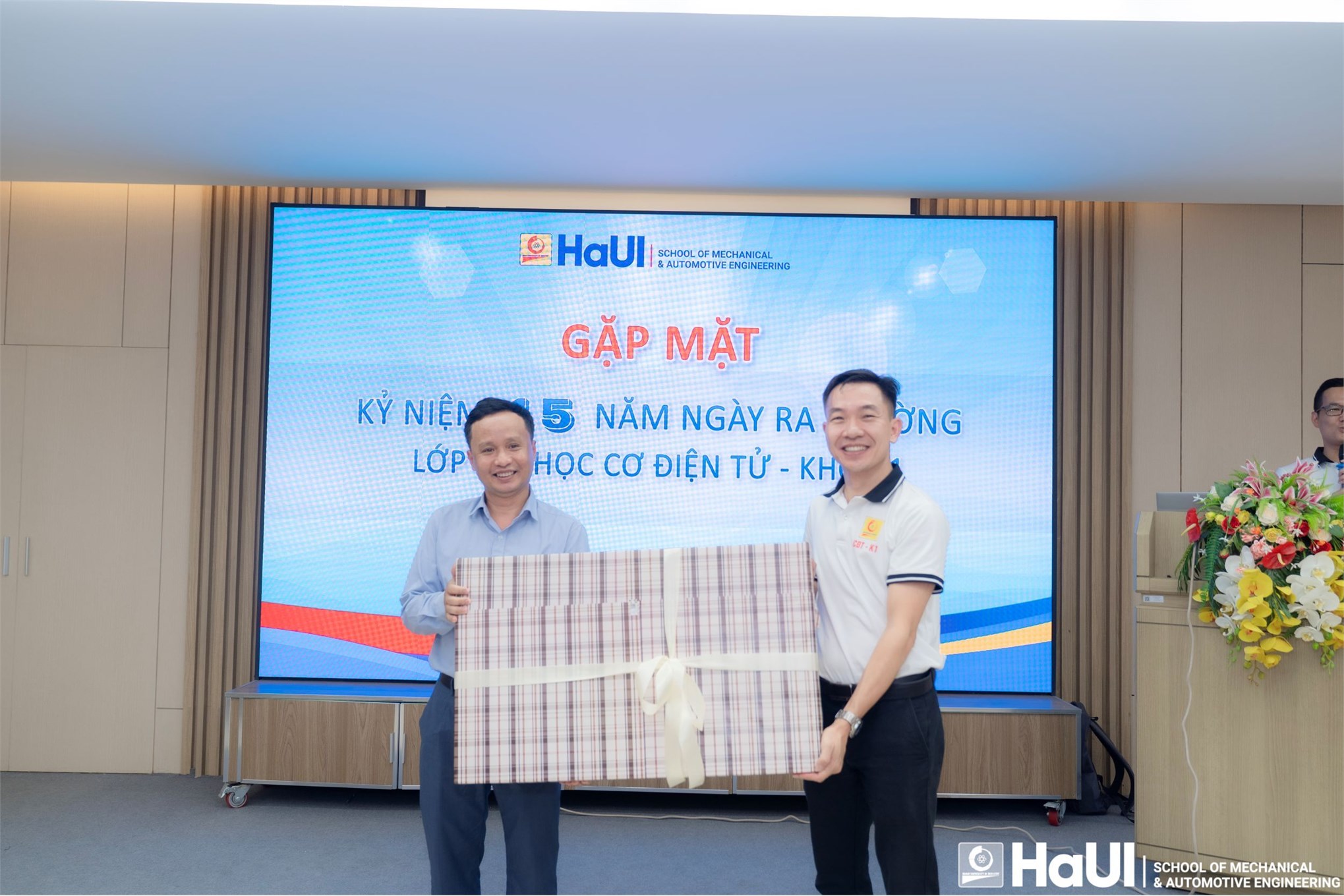 Dấu ấn 15 năm - Hành trình trưởng thành của lớp Cơ điện tử khóa 1, Trường Cơ khí – Ô tô