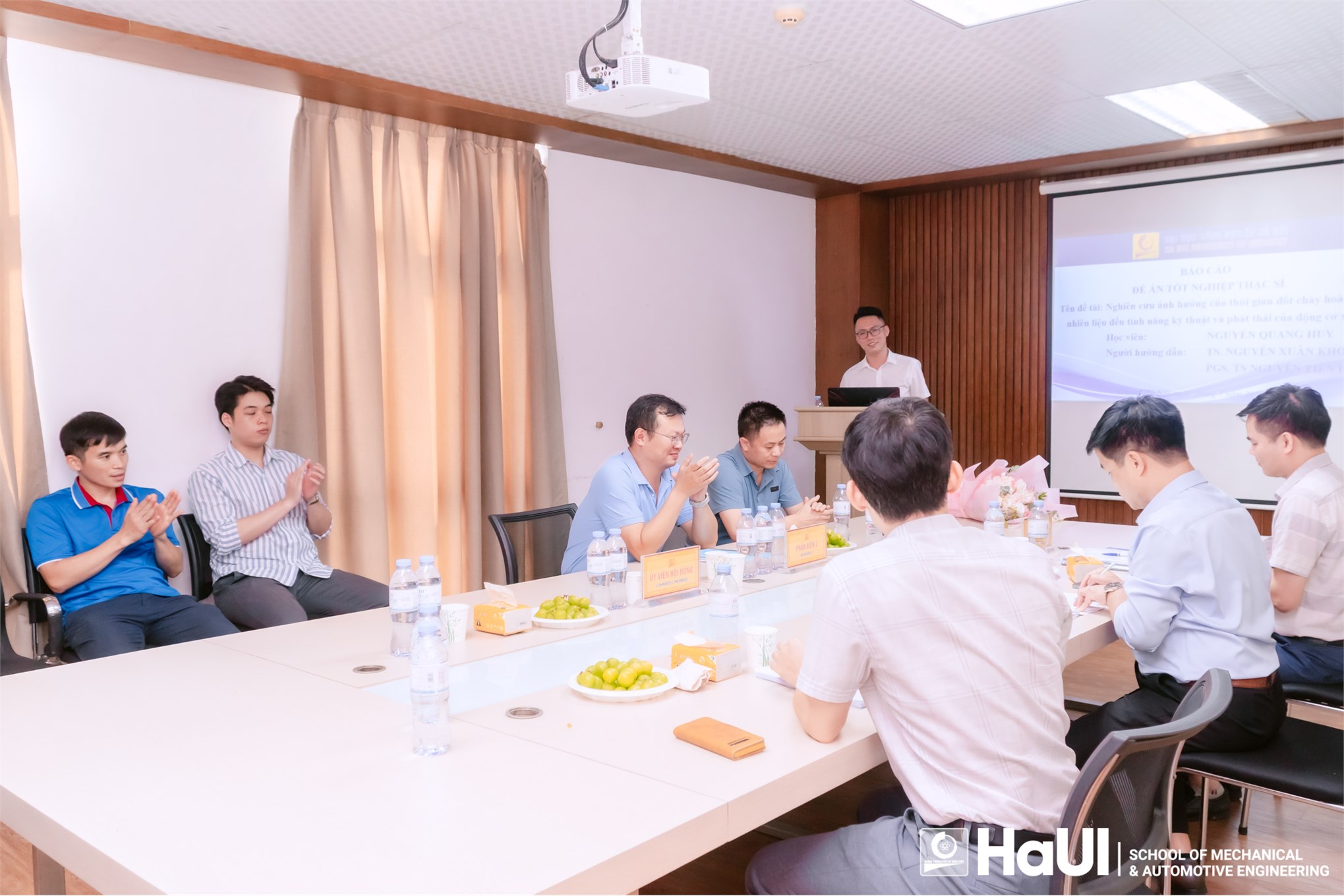 Đề án tốt nghiệp Thạc sĩ ngành Kỹ thuật Cơ khí động lực - Khẳng định vị thế đào tạo sau đại học và nghiên cứu chuyên sâu tại Trường Cơ khí – Ô tô