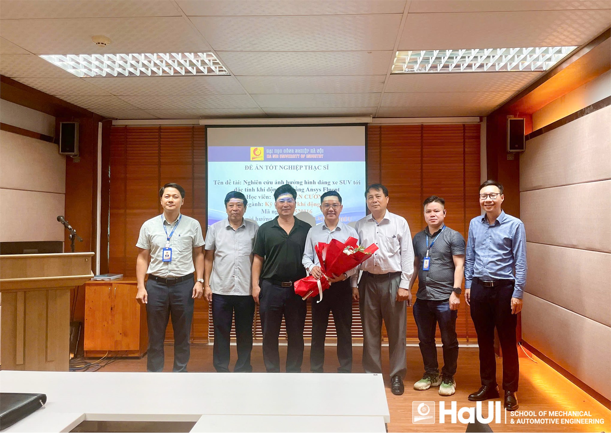 Đề án tốt nghiệp Thạc sĩ ngành Kỹ thuật Cơ khí động lực - Khẳng định vị thế đào tạo sau đại học và nghiên cứu chuyên sâu tại Trường Cơ khí – Ô tô