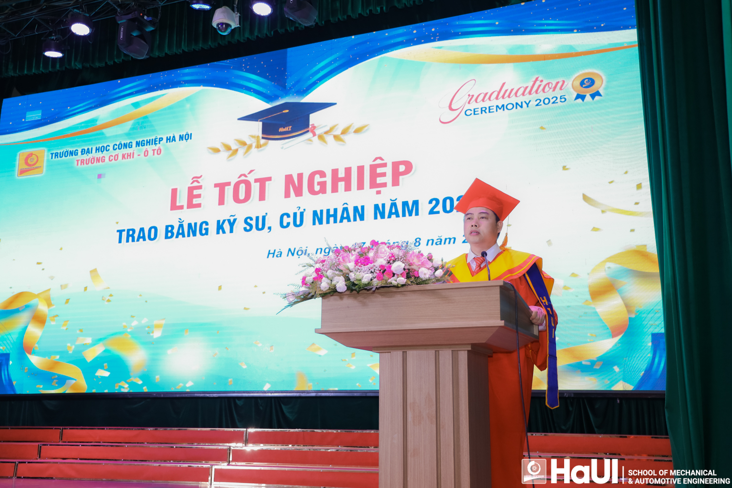 Lễ tốt nghiệp 2025, Trường Cơ khí - Ô tô – Hành trình mới bắt đầu từ tri thức và đam mê
