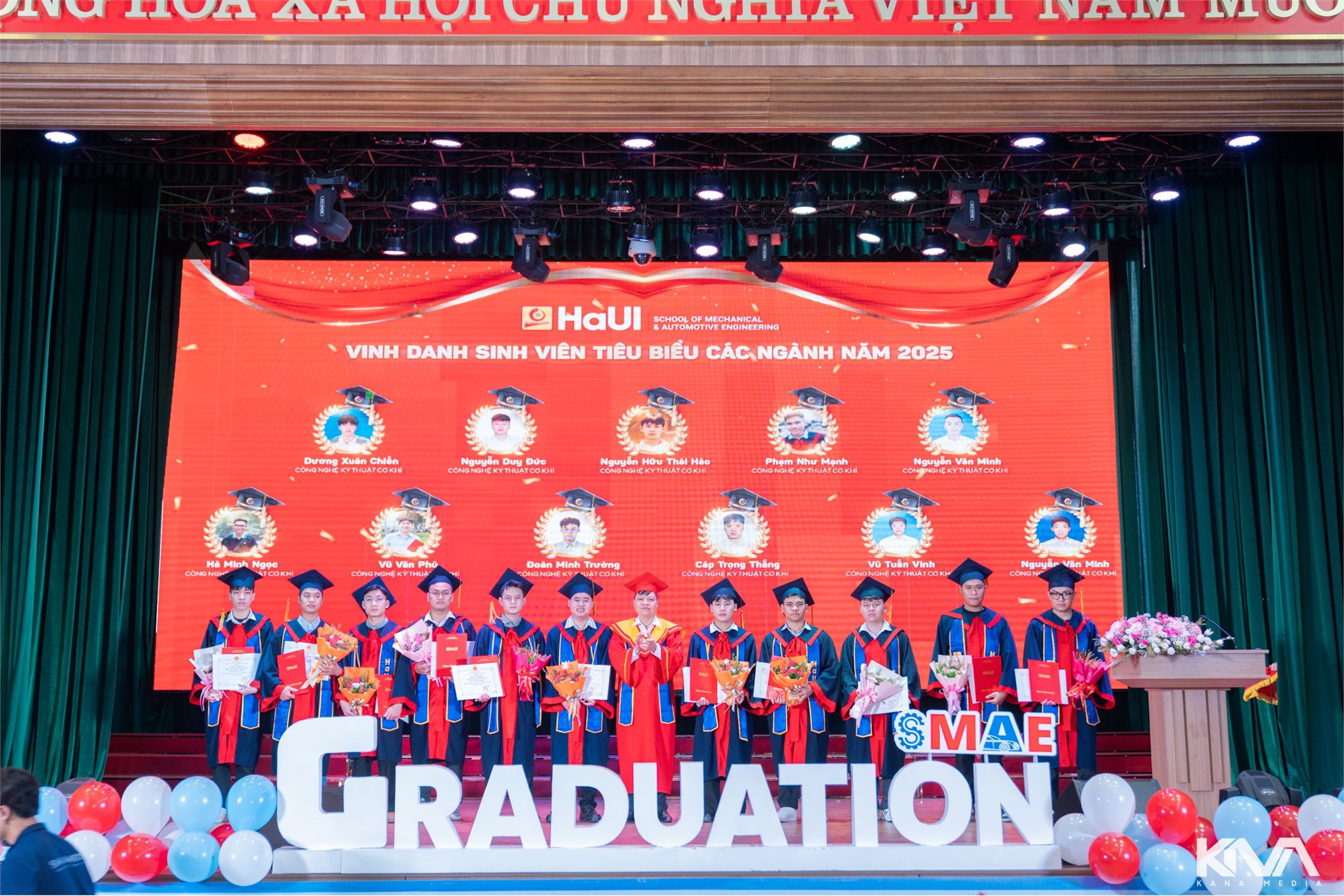 Lễ tốt nghiệp 2025, Trường Cơ khí - Ô tô – Hành trình mới bắt đầu từ tri thức và đam mê