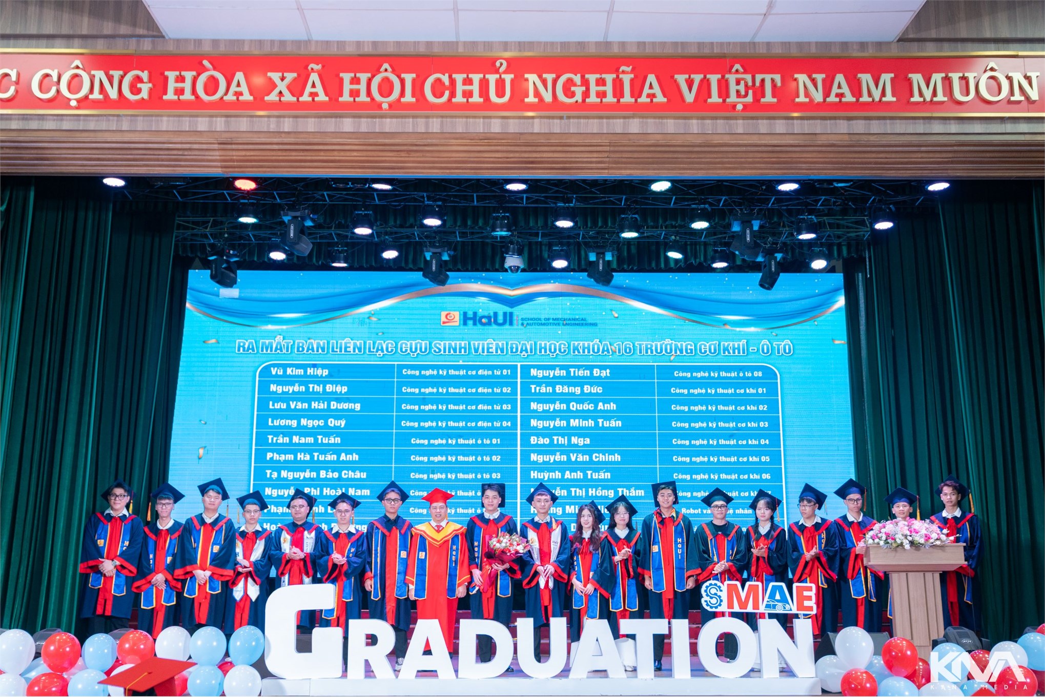 Lễ tốt nghiệp 2025, Trường Cơ khí - Ô tô – Hành trình mới bắt đầu từ tri thức và đam mê