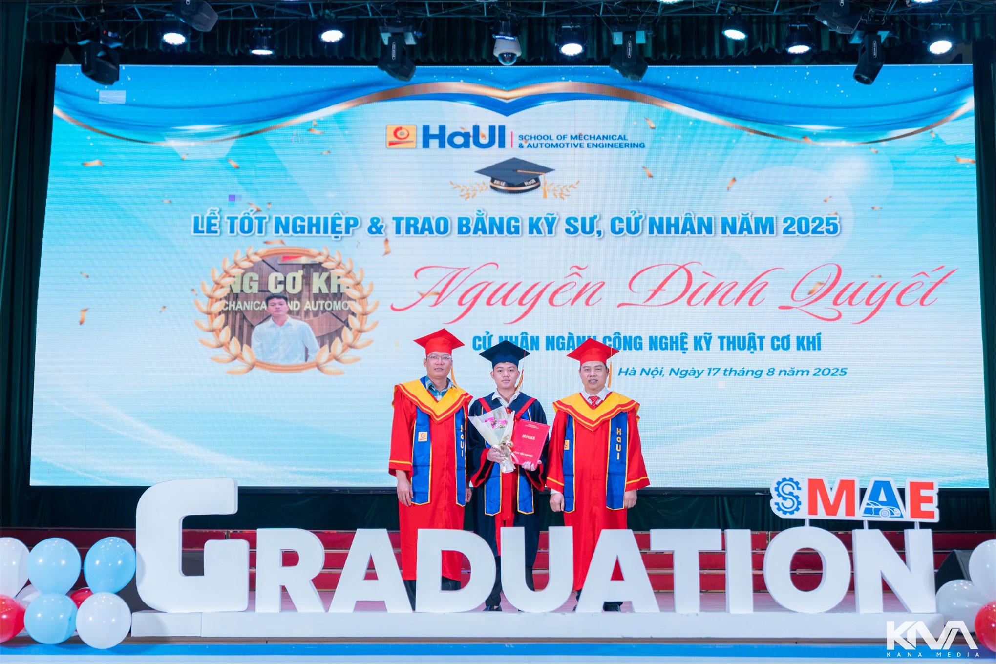Lễ tốt nghiệp 2025, Trường Cơ khí - Ô tô – Hành trình mới bắt đầu từ tri thức và đam mê