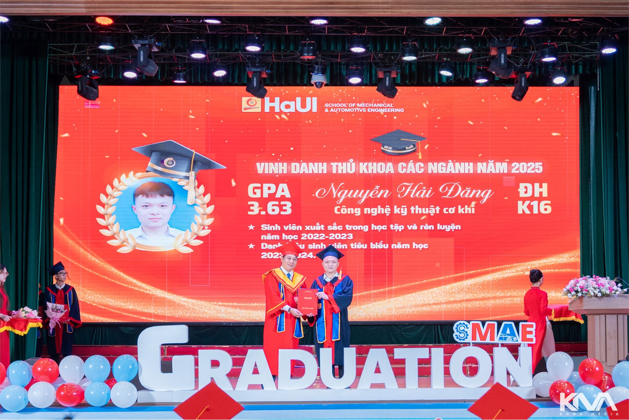 Lễ tốt nghiệp 2025, Trường Cơ khí - Ô tô – Hành trình mới bắt đầu từ tri thức và đam mê