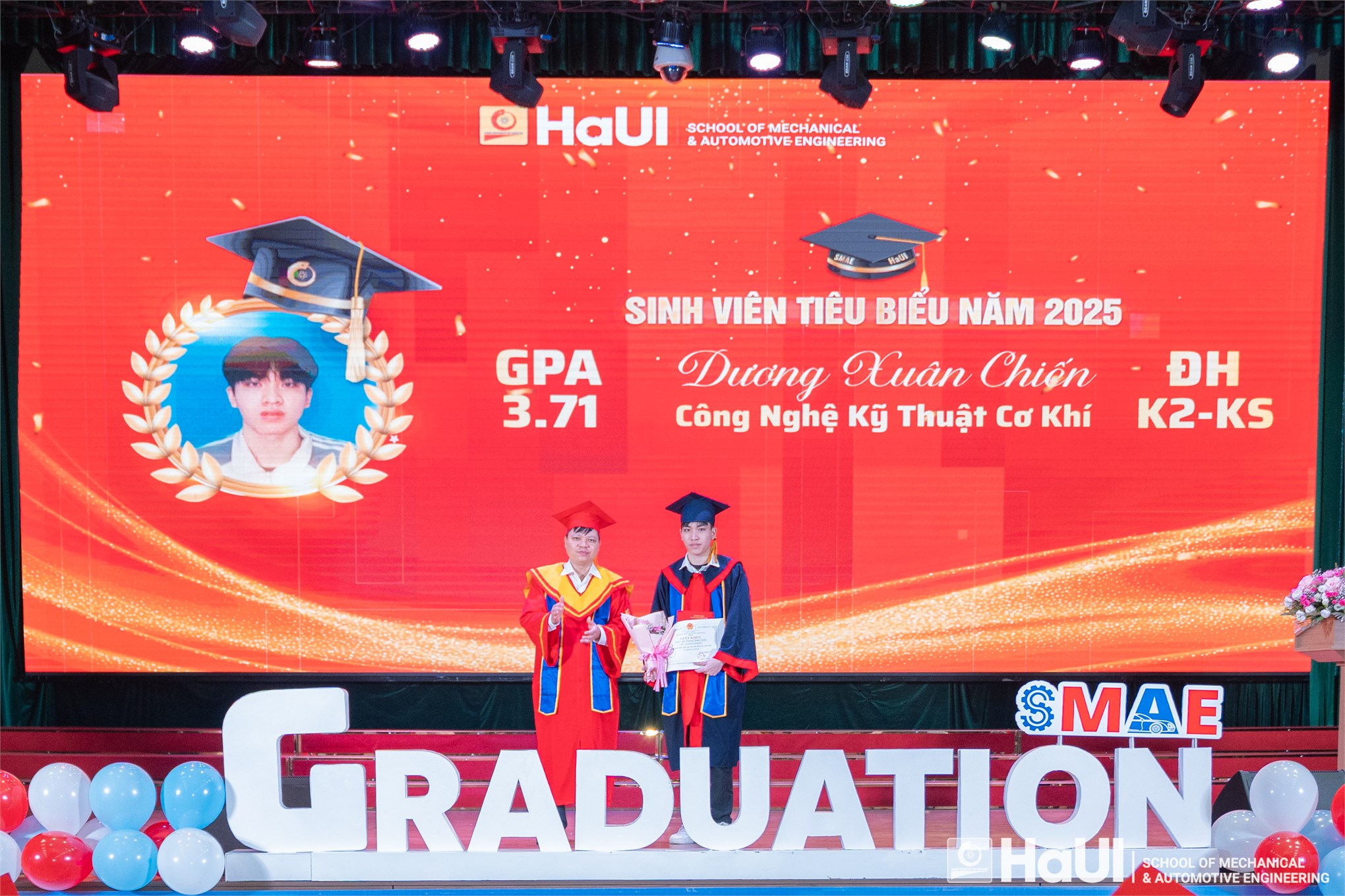 Lễ tốt nghiệp 2025, Trường Cơ khí - Ô tô – Hành trình mới bắt đầu từ tri thức và đam mê