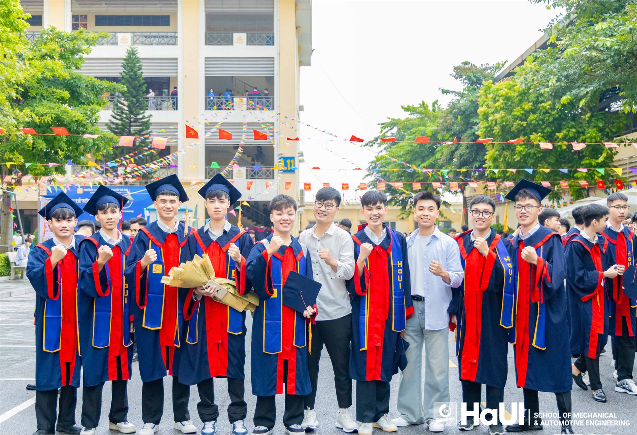 Lễ tốt nghiệp 2025, Trường Cơ khí - Ô tô – Hành trình mới bắt đầu từ tri thức và đam mê