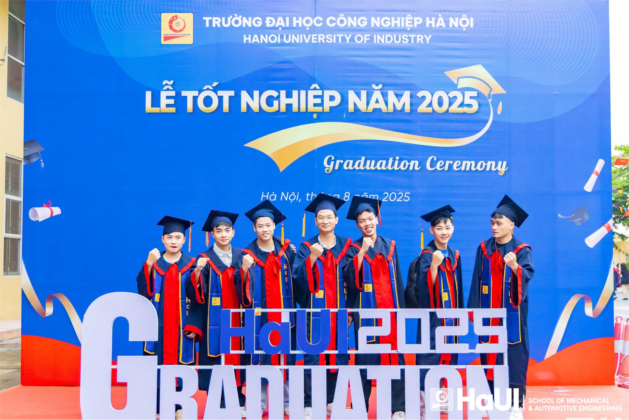 Lễ tốt nghiệp 2025, Trường Cơ khí - Ô tô – Hành trình mới bắt đầu từ tri thức và đam mê