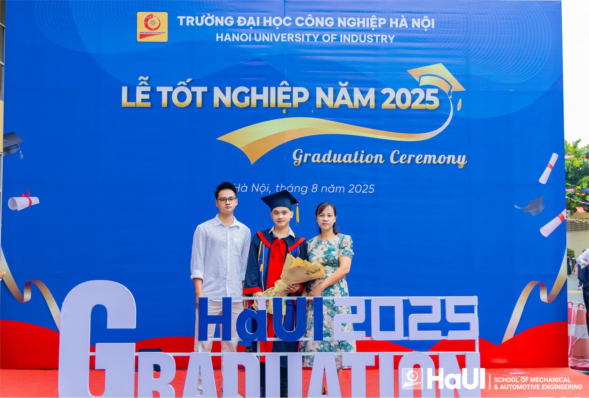 Lễ tốt nghiệp 2025, Trường Cơ khí - Ô tô – Hành trình mới bắt đầu từ tri thức và đam mê