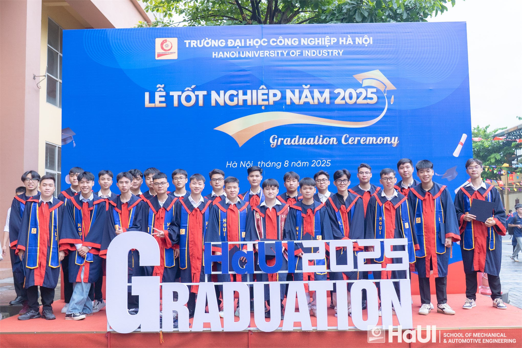 Lễ tốt nghiệp 2025, Trường Cơ khí - Ô tô – Hành trình mới bắt đầu từ tri thức và đam mê