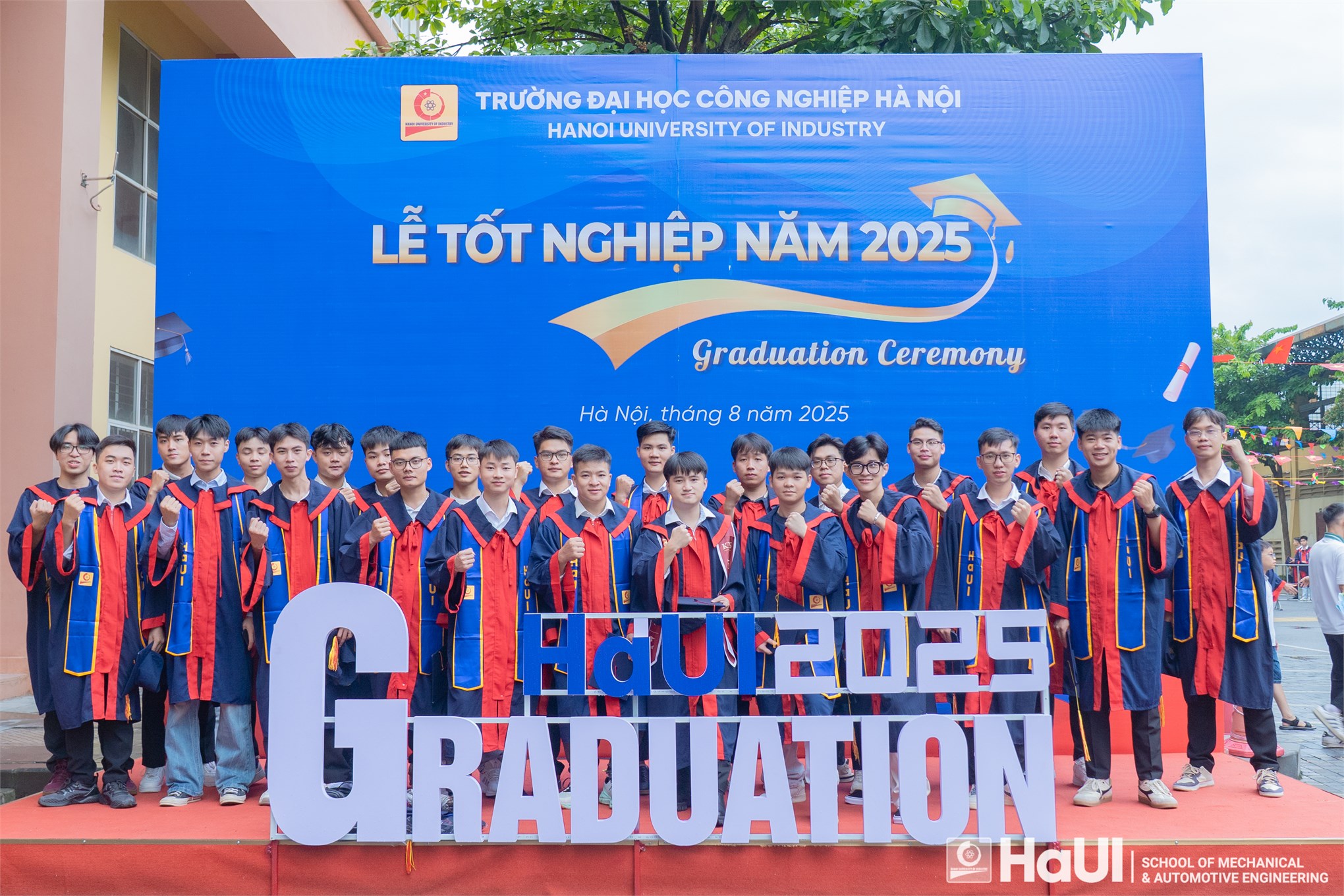 Lễ tốt nghiệp 2025, Trường Cơ khí - Ô tô – Hành trình mới bắt đầu từ tri thức và đam mê