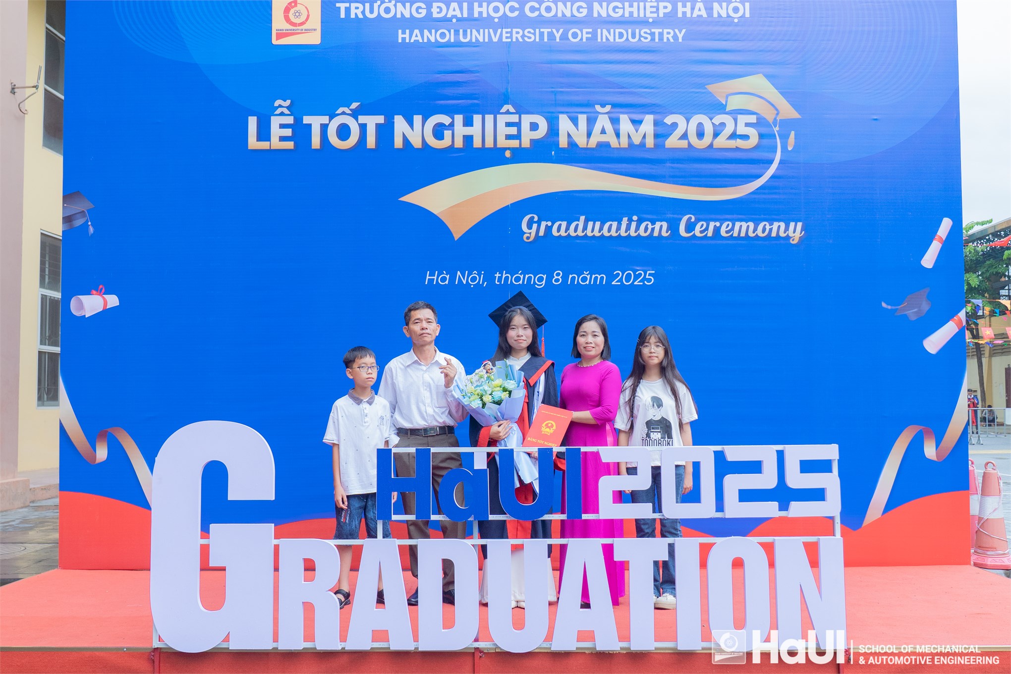 Lễ tốt nghiệp 2025, Trường Cơ khí - Ô tô – Hành trình mới bắt đầu từ tri thức và đam mê