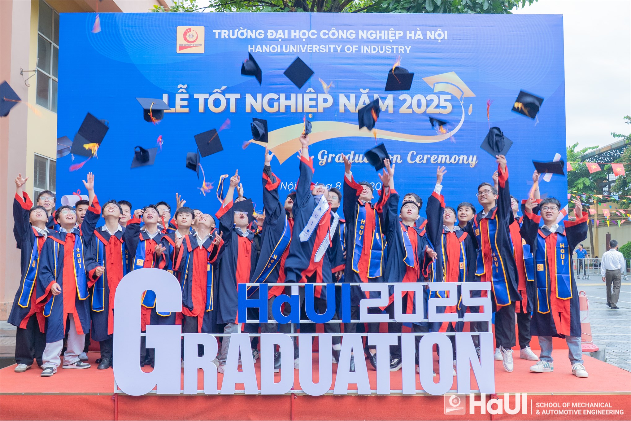 Lễ tốt nghiệp 2025, Trường Cơ khí - Ô tô – Hành trình mới bắt đầu từ tri thức và đam mê
