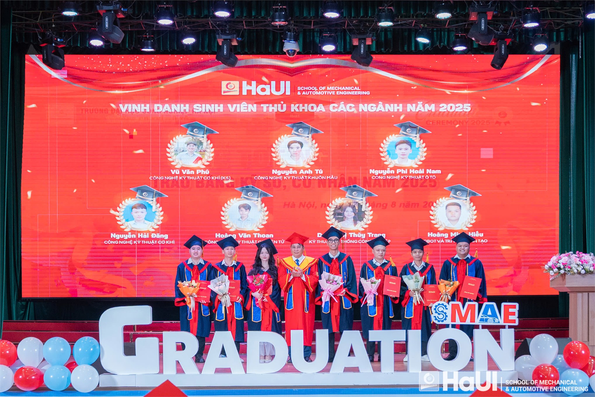 Lễ tốt nghiệp 2025, Trường Cơ khí - Ô tô – Hành trình mới bắt đầu từ tri thức và đam mê