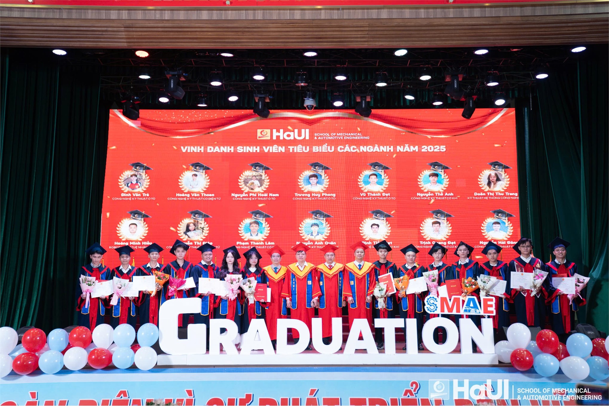 Lễ tốt nghiệp 2025, Trường Cơ khí - Ô tô – Hành trình mới bắt đầu từ tri thức và đam mê