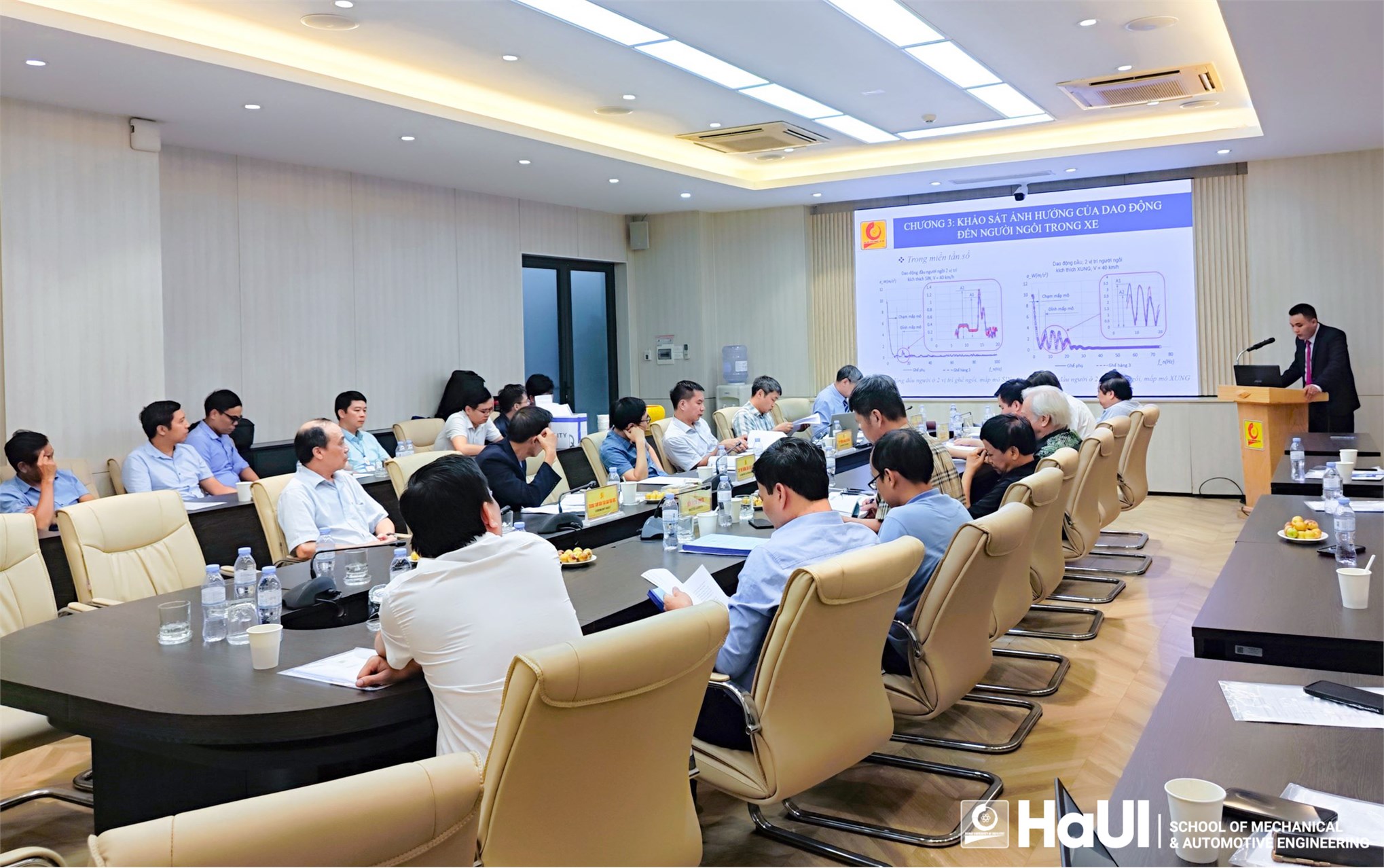 Bảo vệ Luận án Tiến sĩ cấp đơn vị chuyên môn cho nghiên cứu sinh Lê Duy Long ngành Kỹ thuật cơ khí động lực