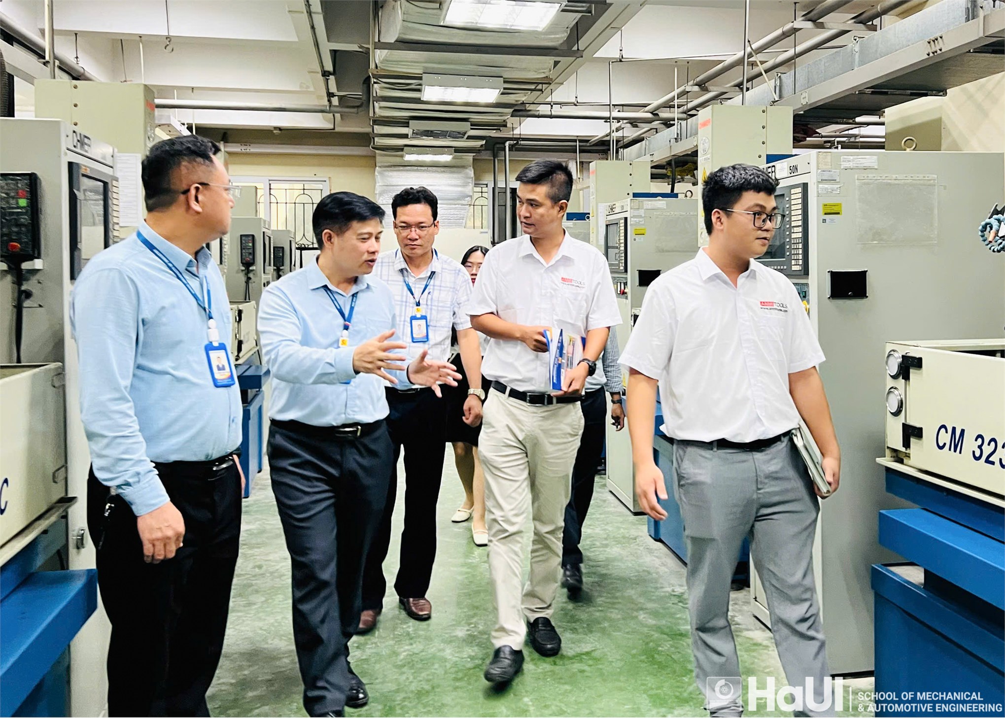 Trường Cơ khí – Ô tô hợp tác chiến lược với Công ty TNHH Dụng cụ An Mi, hướng tới xây dựng Trung tâm Nghiên cứu ứng dụng dụng cụ cắt