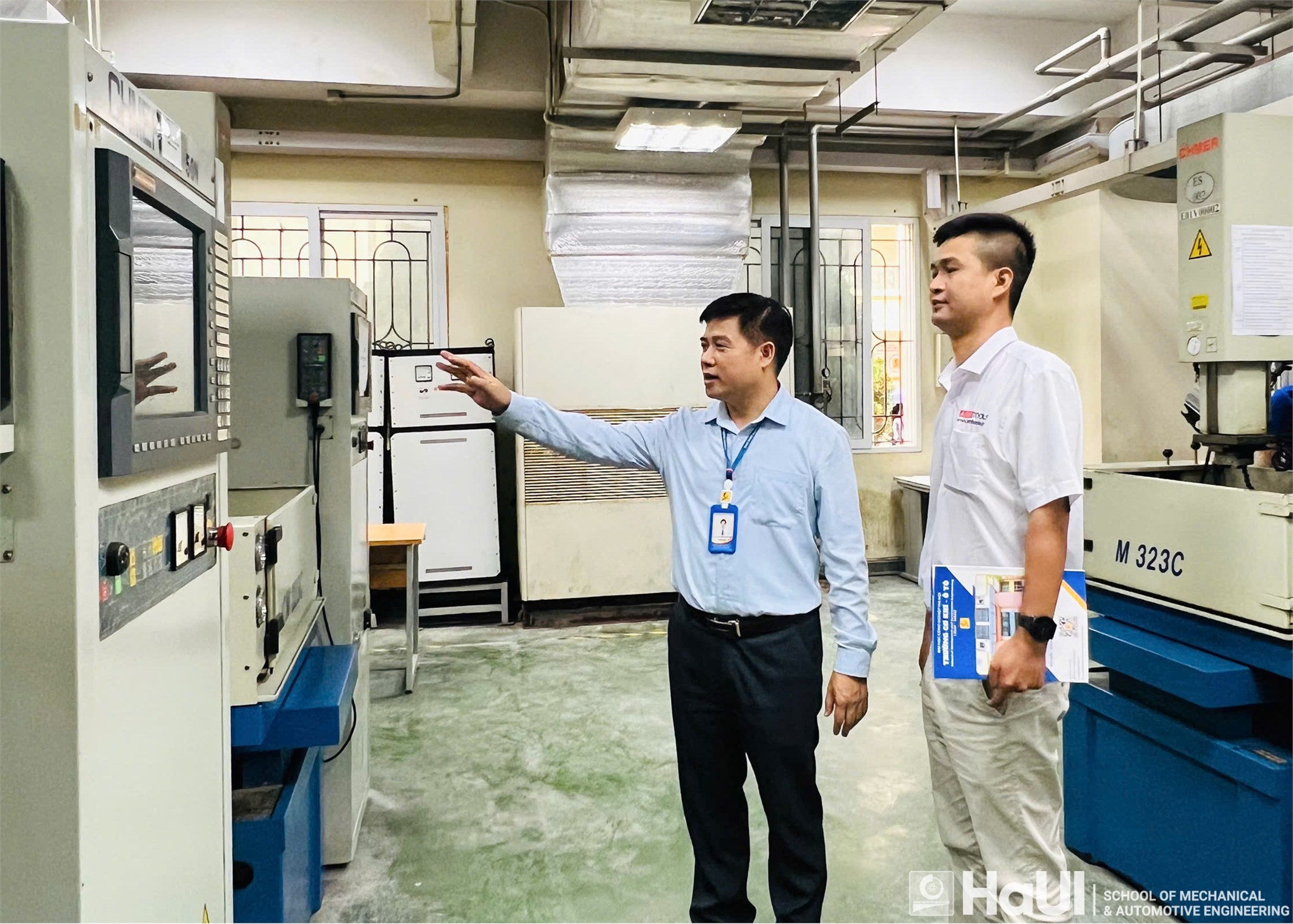 Trường Cơ khí – Ô tô hợp tác chiến lược với Công ty TNHH Dụng cụ An Mi, hướng tới xây dựng Trung tâm Nghiên cứu ứng dụng dụng cụ cắt