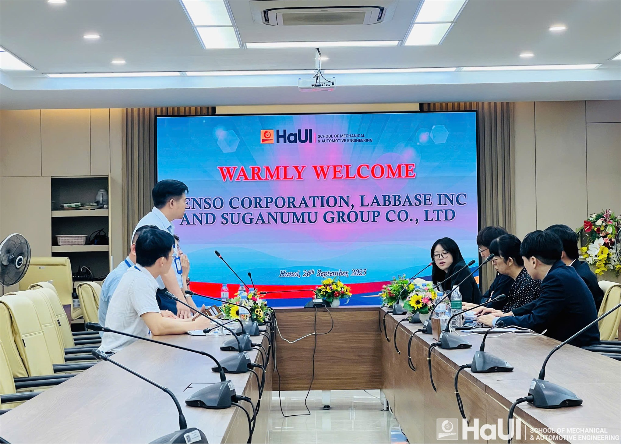 Trường Cơ khí - Ô tô hợp tác chiến lược với các tập đoàn công nghệ hàng đầu Nhật Bản