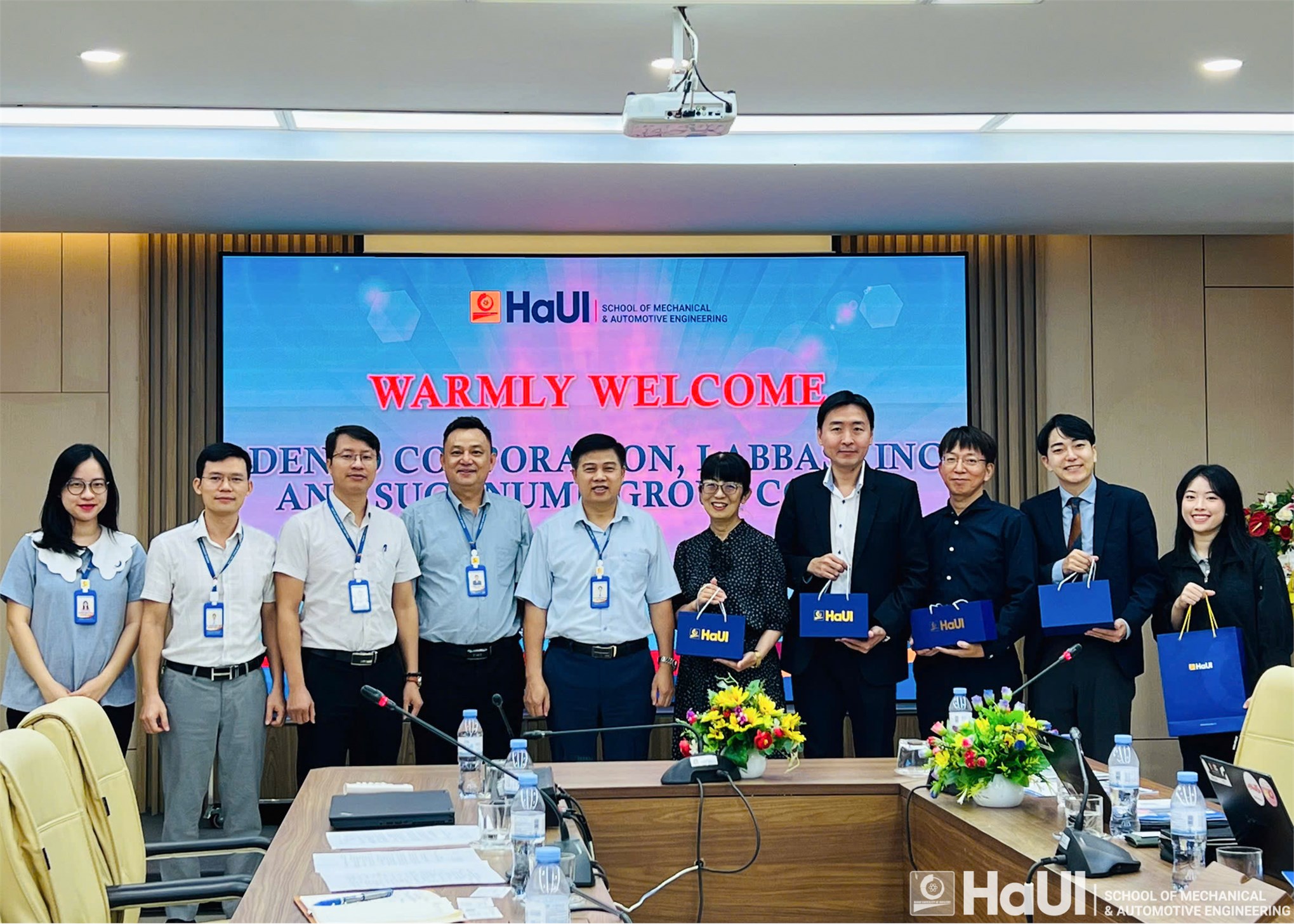 Trường Cơ khí - Ô tô hợp tác chiến lược với các tập đoàn công nghệ hàng đầu Nhật Bản