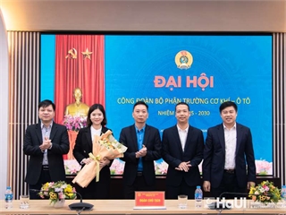 Đại hội Công đoàn bộ phận Trường Cơ khí – Ô tô, nhiệm kỳ 2025-2030: Tiên phong cùng Nhà trường xây dựng đội ngũ vững mạnh và Đại học đổi mới sáng tạo