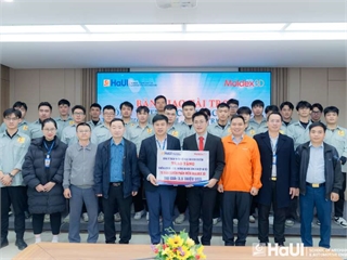 School of Mechanical and Automotive Engineering received Moldex3D software sponsorship from Coretech System Co., Ltd with the value being 3.9 million dollars