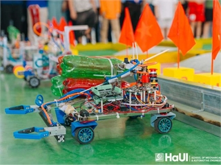 Kế hoạch tổ chức Cuộc thi Robot Mini “Robot gắp phôi” Trường Cơ khí – Ô tô – Lần thứ 1