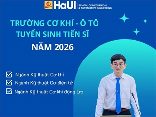 Thông báo tuyển sinh đào tạo trình độ Tiến sĩ năm 2026