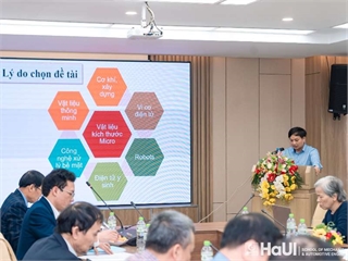 Hội thảo luận án tiến sĩ cho nghiên cứu sinh Khuất Đức Dương ngành Kỹ thuật Cơ khí