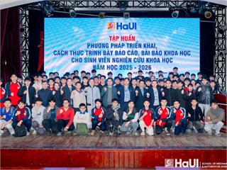 Tập huấn phương pháp nghiên cứu khoa học cho sinh viên Trường Cơ khí – Ô tô năm học 2025-2026