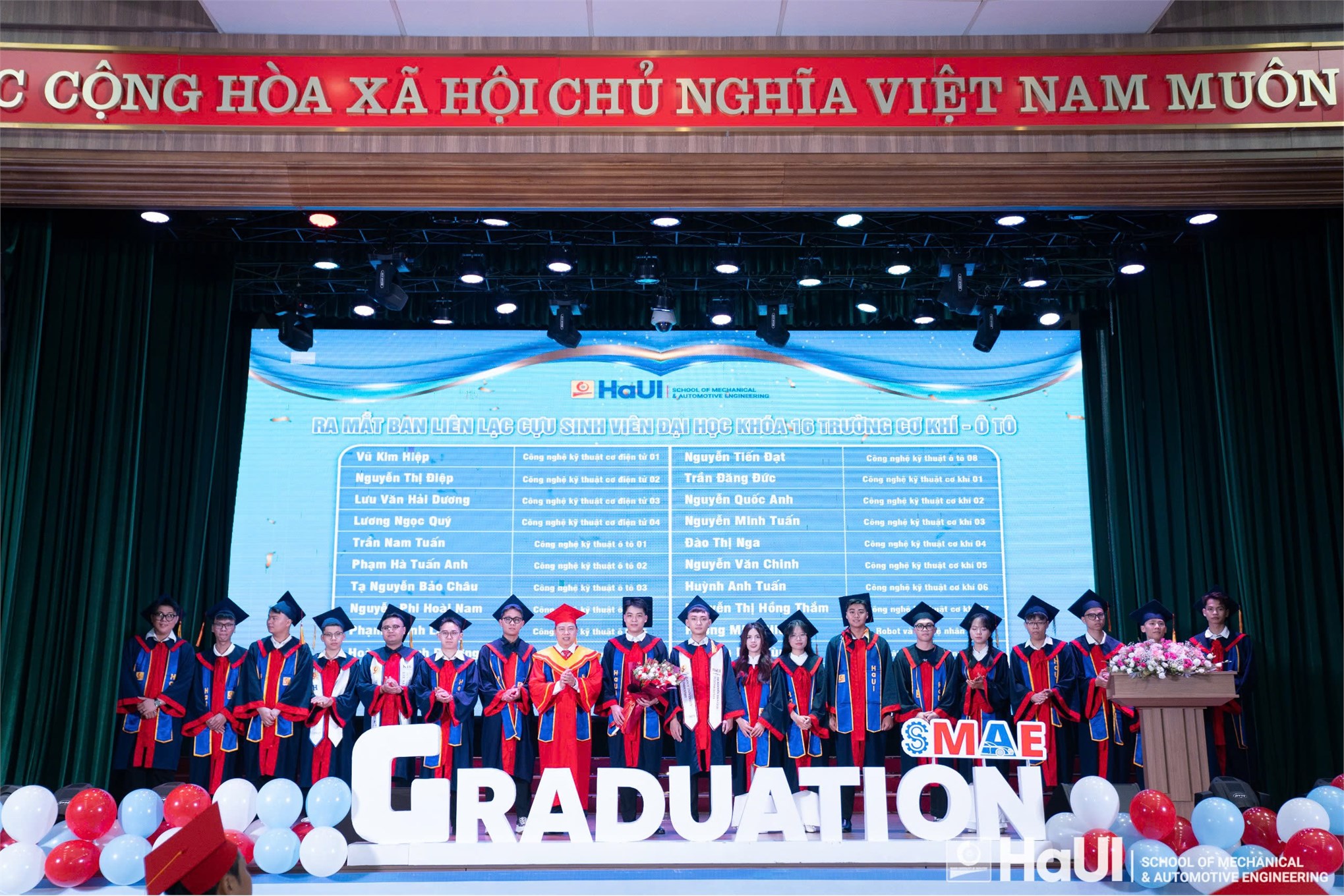 2025 Graduation Ceremony, School of Mechanical and Automotive Engineering - A new journey begins with knowledge and passion
