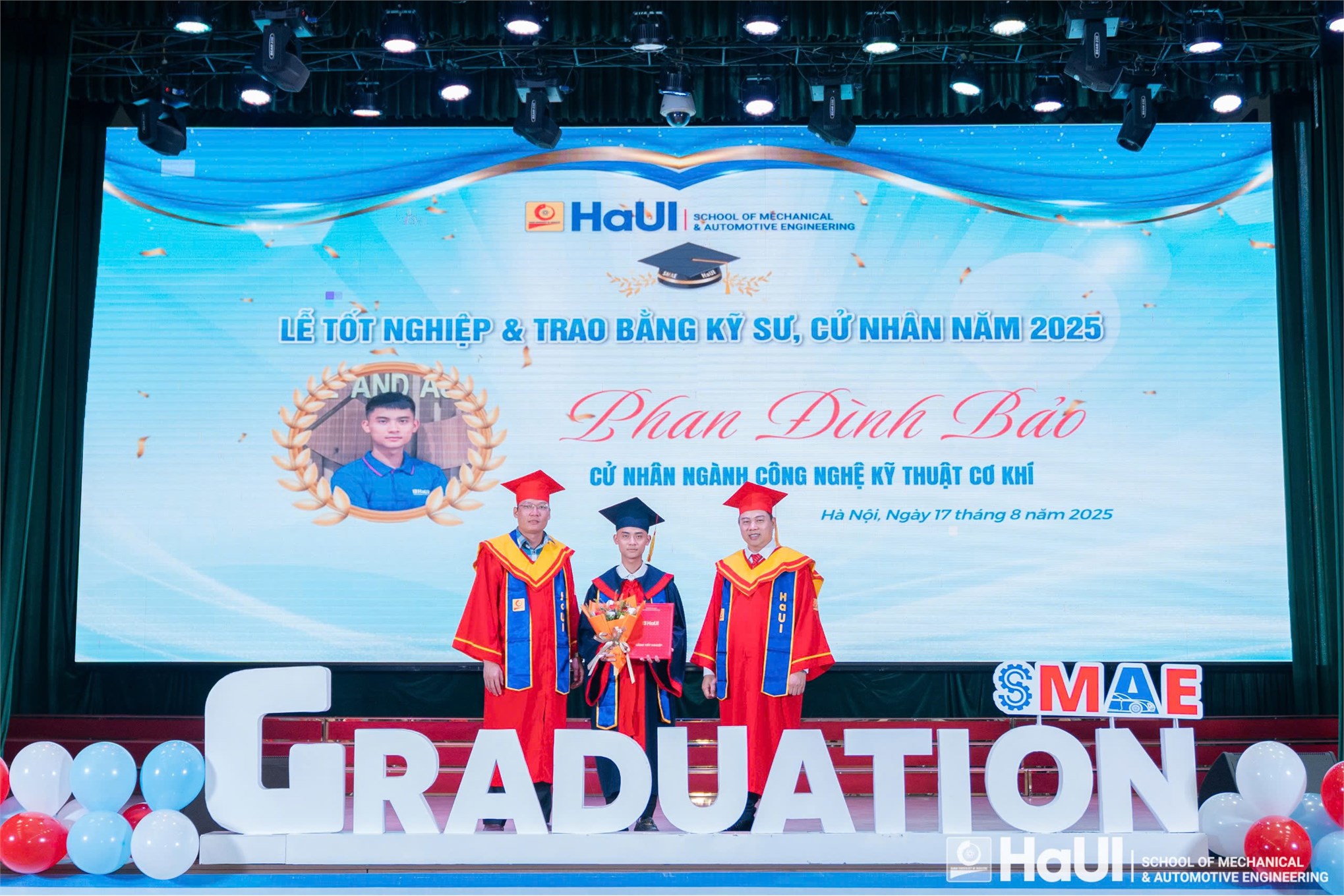 2025 Graduation Ceremony, School of Mechanical and Automotive Engineering - A new journey begins with knowledge and passion