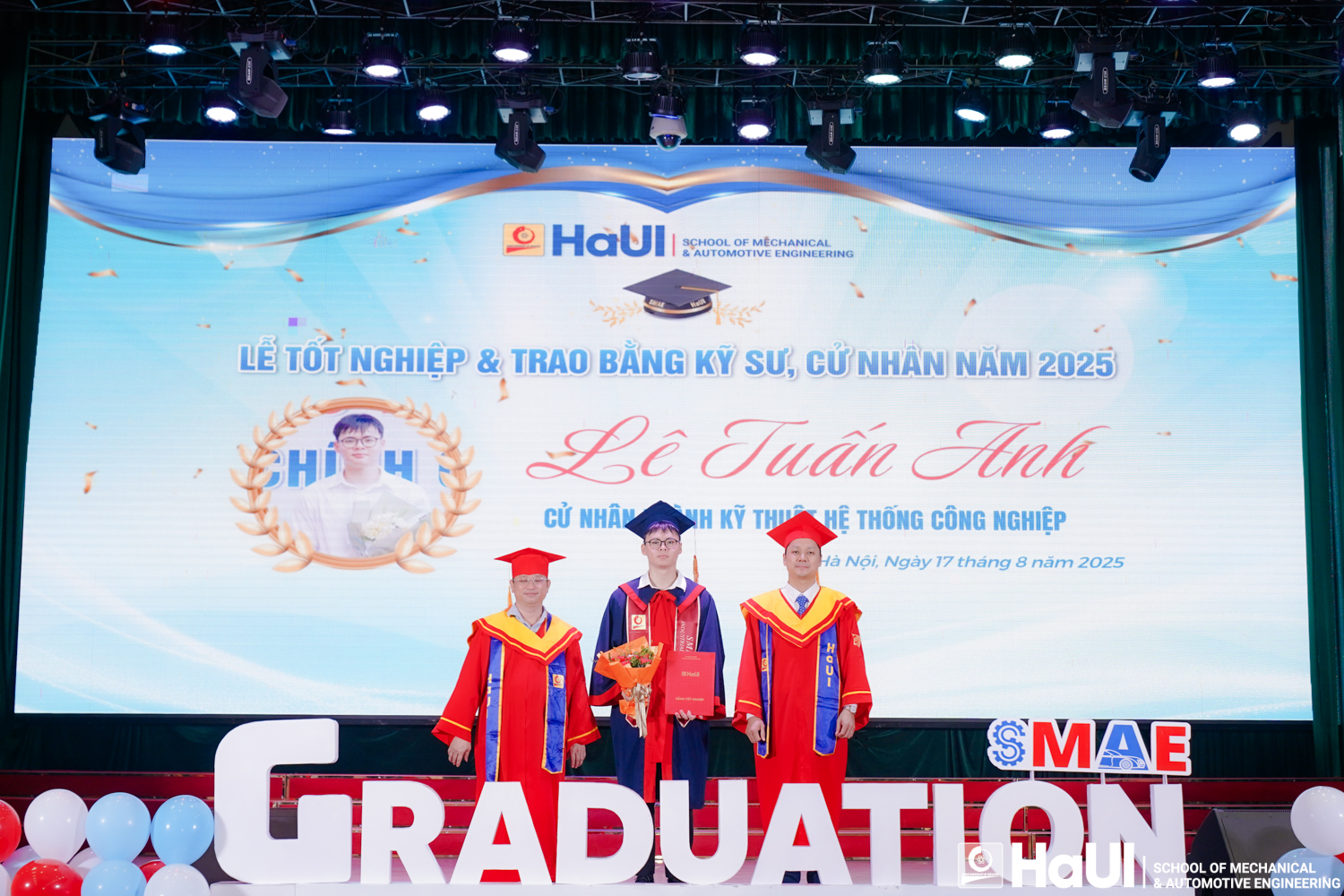 2025 Graduation Ceremony, School of Mechanical and Automotive Engineering - A new journey begins with knowledge and passion