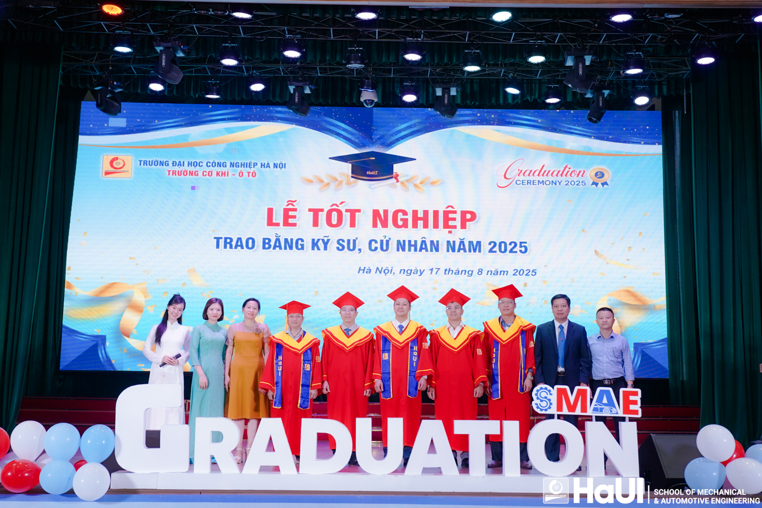 2025 Graduation Ceremony, School of Mechanical and Automotive Engineering - A new journey begins with knowledge and passion