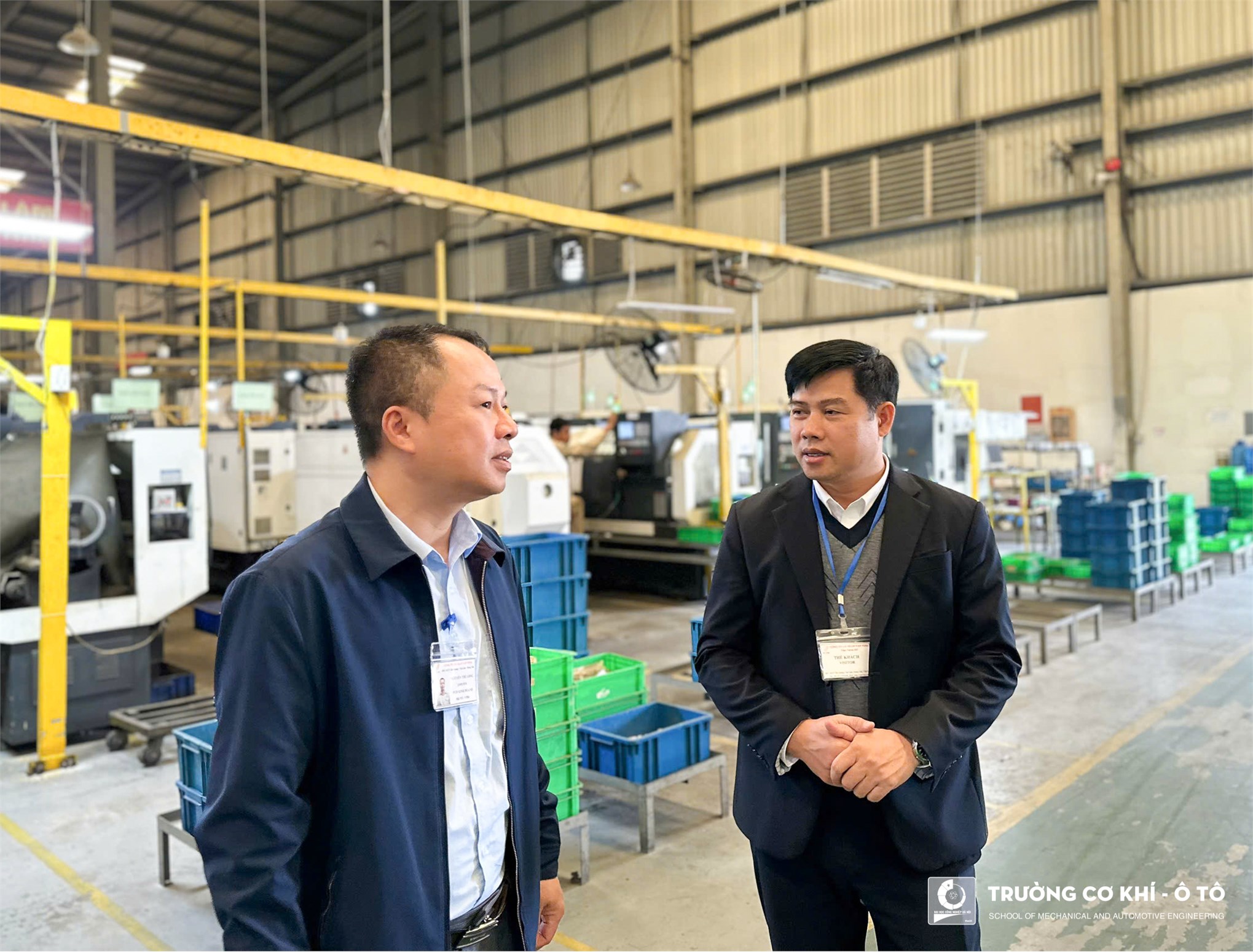 School of Mechanical and Automotive Engineering transfers technology to Vina Valves Joint Stock Company