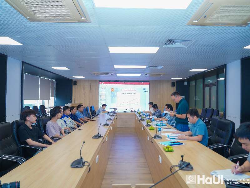 Nghiệm thu thành công đề tài nghiên cứu khoa học cấp trường: “Nghiên cứu giải pháp mô phỏng nhằm đánh giá tình trạng mòn của vít ép mùn cưa ứng dụng tại nhà máy than sạch”