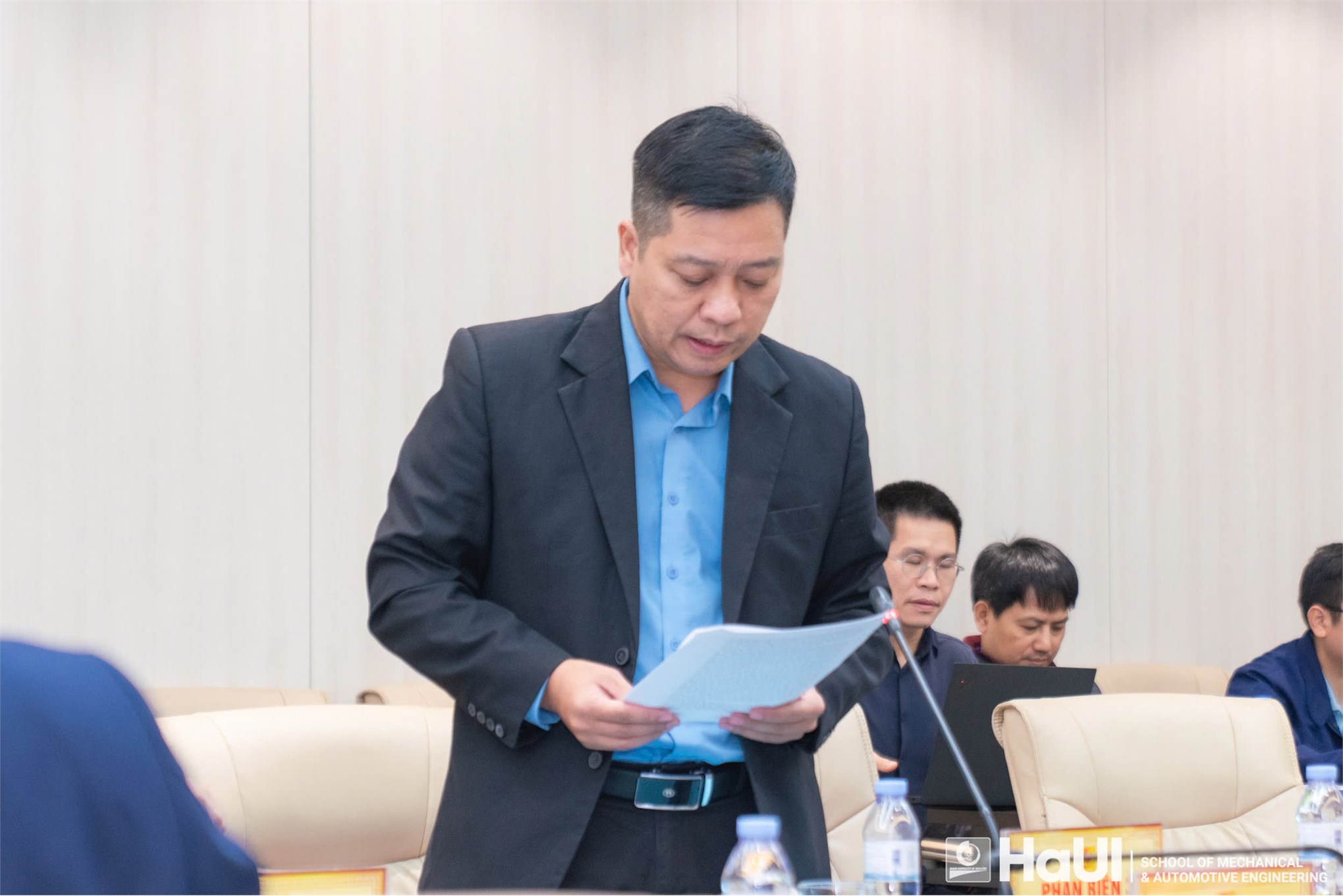 NCS Nguyễn Duy Trinh bảo vệ thành công luận án tiến sĩ cấp Trường