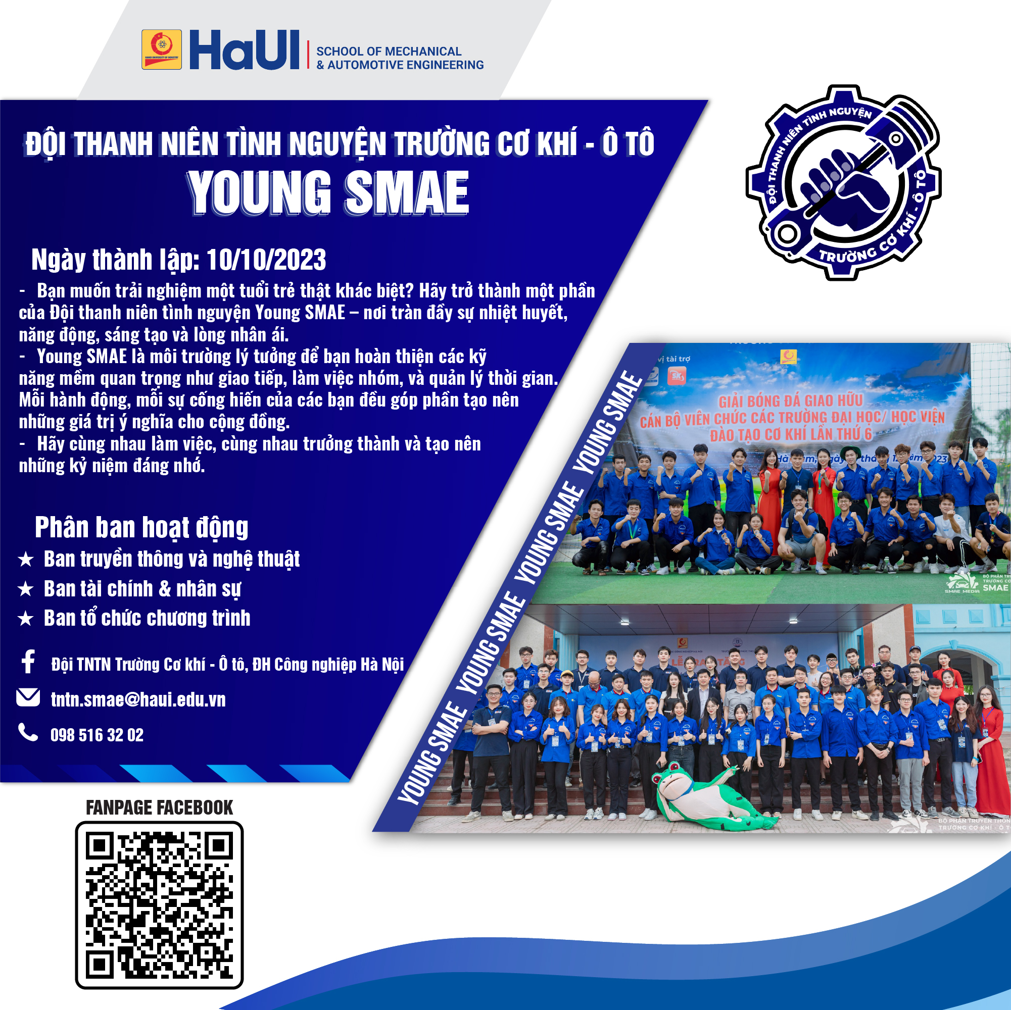 Introducing the Teams and Clubs of School of Mechanical and Automotive Engineering