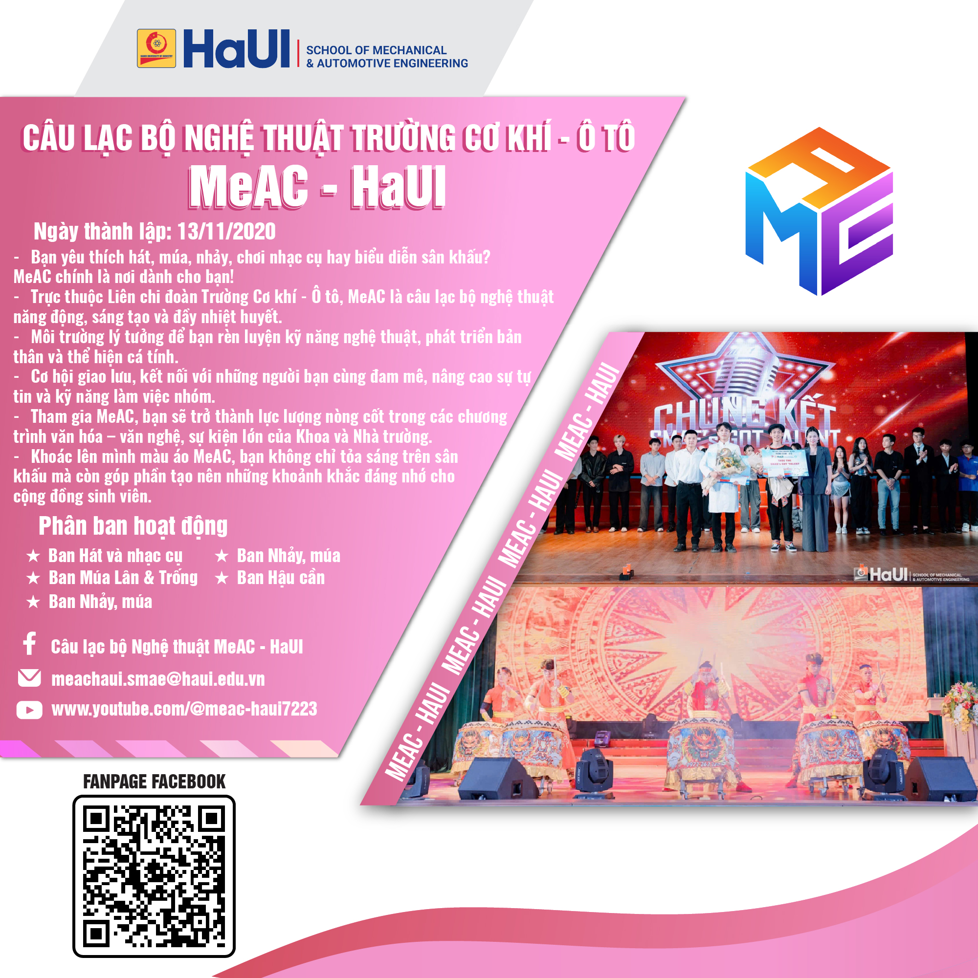 Introducing the Teams and Clubs of School of Mechanical and Automotive Engineering