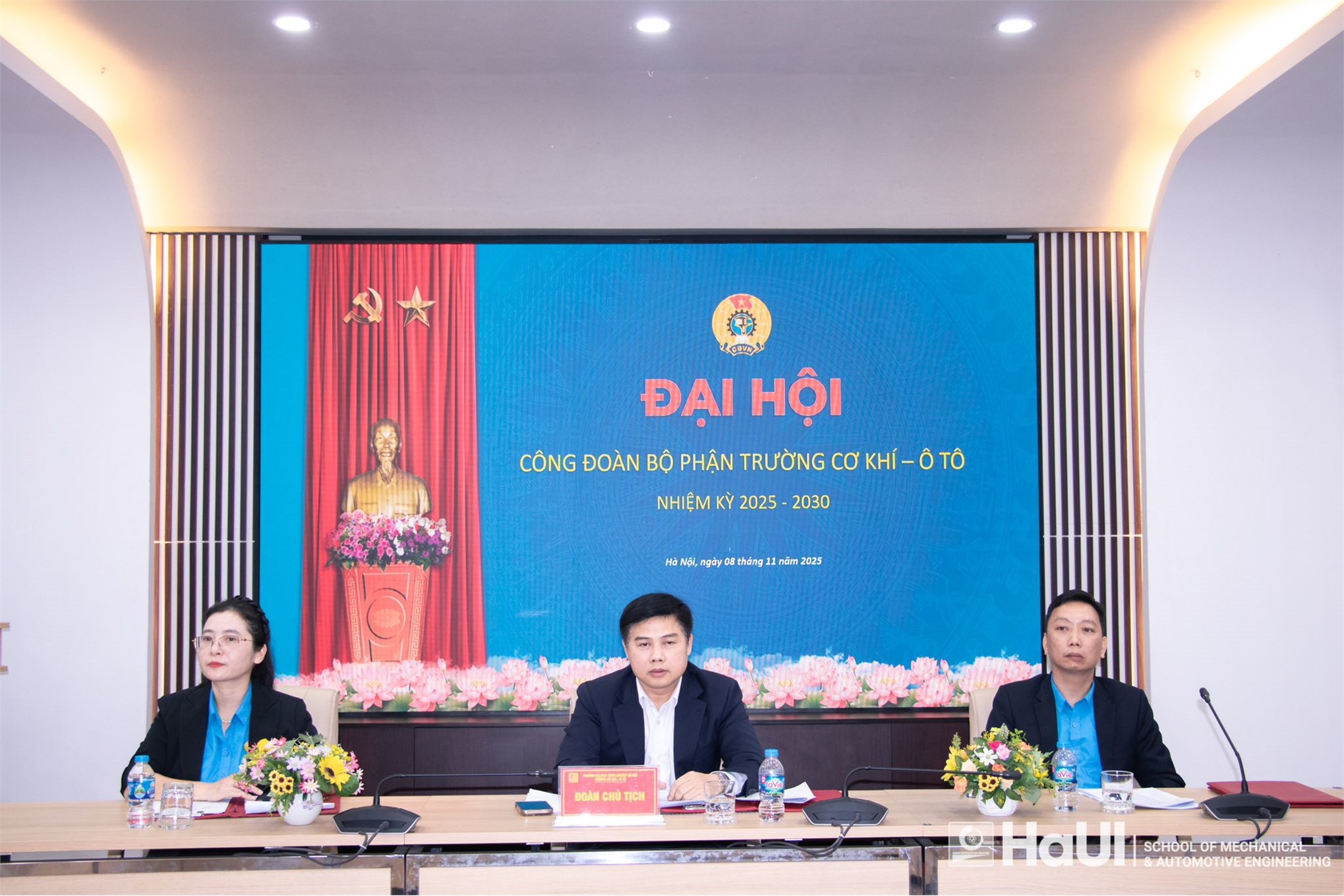 Đại hội Công đoàn bộ phận Trường Cơ khí – Ô tô, nhiệm kỳ 2025-2030: Tiên phong cùng Nhà trường xây dựng đội ngũ vững mạnh và Đại học đổi mới sáng tạo