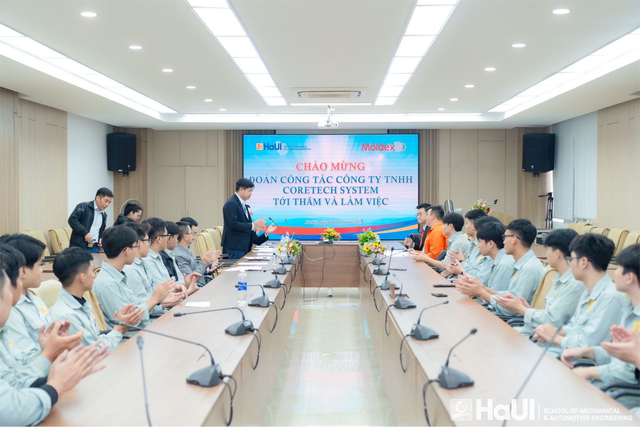 School of Mechanical and Automotive Engineering received Moldex3D software sponsorship from Coretech System Co., Ltd with the value being 3.9 million dollars