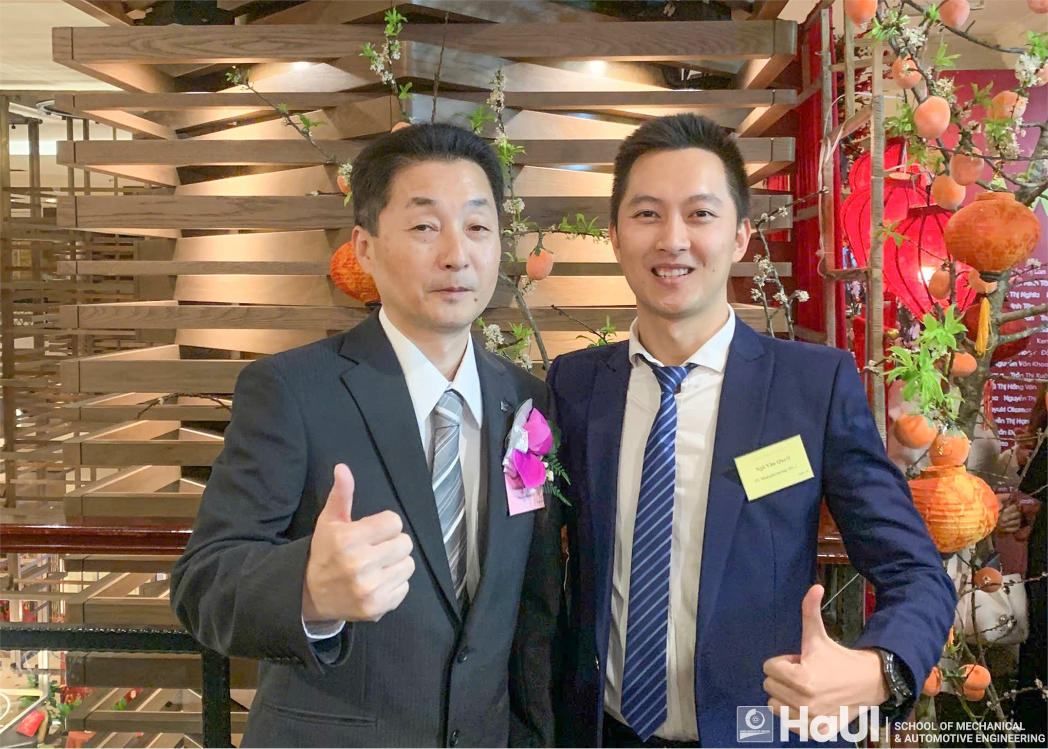 The journey of a Mechatronics student from the School of Mechanical and Automotive Engineering to Manager at Canon Vietnam Co., Ltd