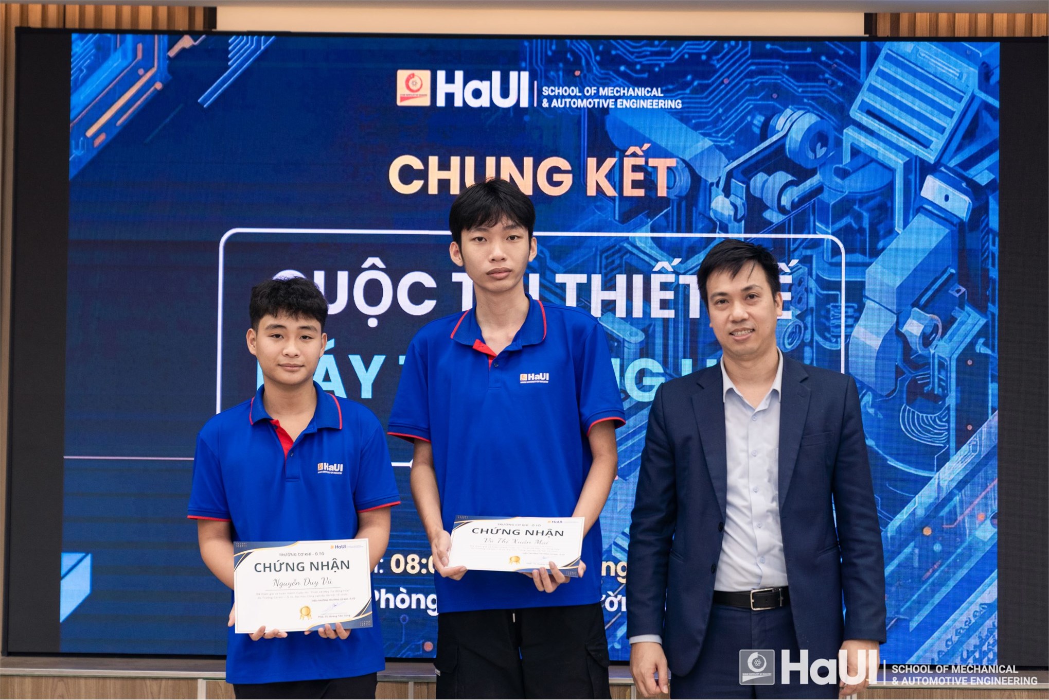 Chung kết cuộc thi thiết kế máy tự động hóa Trường Cơ khí – Ô tô – Lần thứ 1